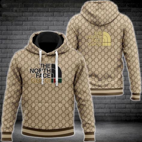 north face gucci collab hoodie|sudadera north face Gucci.